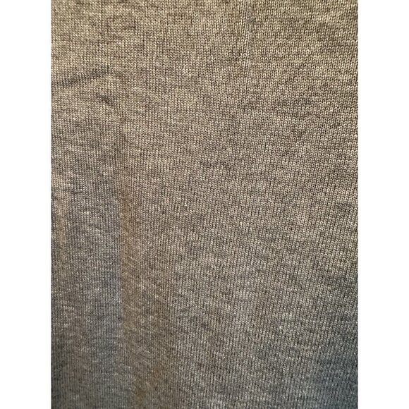 Lands End V Neck Sweater Mens Large Gray Pullover Wool 100% Supima Baumwoole - Picture 5 of 5